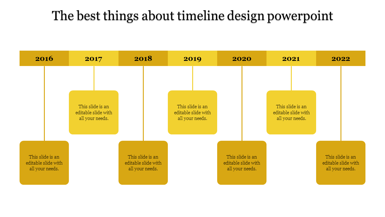 Awesome Timeline Design PowerPoint Template Slides